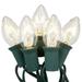The Holiday Aisle® 25 Light String Lighting in Green/White | 2.5 H x 300 W in | Wayfair PL-C7-25-TWK-CLR-5W-L6-S12-T6-GW