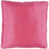 House of Hampton® Madrid Dupioni Box Throw Pillow Cover & Insert Silk/Down/Feather in Pink | 18 H x 18 W x 2 D in | Wayfair