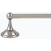 Symple Stuff Stiner Wall Mounted Towel Bar Metal in Gray | 2.63 H x 3.13 D in | Wayfair A9220-12-SN