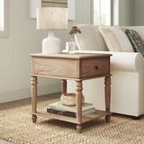 Sand & Stable™ Birkley End Table w/ Storage Drawer Wood in Brown | 26 H x 20 W x 24 D in | Wayfair 4B1C5F9C29CC42E0BD9416C171C27DB6