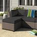 Latitude Run® Larrissa Indoor/Outdoor Cushion Cover Acrylic in Black | 6 H in | Wayfair 7880C4D93E4244D3BFD180637D141A26