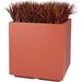 Latitude Run® Junita Planter Box Composite in Orange/White | 21" H x 36" W x 36" D | Wayfair C30F25E900F54F45BD69D5A85F048676