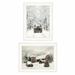 The Holiday Aisle® Antique Christmas 2-Piece Vignette Framed Wall Art for Living Room, Home Wall Decor by Lori Deiter Paper, in White | Wayfair