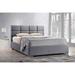 Orren Ellis Quinones Tufted Upholstered Platform Bed Metal in Gray | 40.76 H x 82 W x 86.97 D in | Wayfair 03A259C650BF498E9AF3E505CAB38AE5