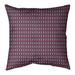 Latitude Run® Avicia Diamonds Square Pillow Cover & Insert Polyester in Pink | 16 H x 16 W x 1 D in | Wayfair 6F2A90D041264FFDA2538CFC767B8691
