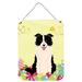 The Holiday Aisle® Easter Eggs Pug Hanging Prints Wall Décor Metal in Gray/Yellow | 12 H x 16 W x 0.03 D in | Wayfair