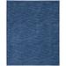 Blue/Navy 24 x 0.25 in Indoor/Outdoor Area Rug - Ebern Designs Nourison Essentials Navy/Blue Area Rug Polypropylene | 24 W x 0.25 D in | Wayfair