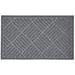 Latitude Run® Charnell Non-Slip Doormat for Entry, 18" x 30", Waterproof, Mat Synthetics/Rubber in Black | Wayfair D2430FDE8E9B4E8A8D20D7A6EF0D237F