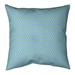 Latitude Run® Avicia Diamonds Square Pillow Cover & Insert Polyester/Polyfill in Blue | 16 H x 16 W x 3 D in | Wayfair