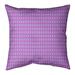 Latitude Run® Avicia Diamonds Square Pillow Cover & Insert Polyester/Polyfill in Pink | 16 H x 16 W x 3 D in | Wayfair