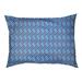 Tucker Murphy Pet™ Campion Stripe Diamonds Cat Bed Designer Pillow Fleece, Polyester | 14 H x 32.5 W x 42.5 D in | Wayfair