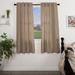 August Grove® Surikova Ticking 100% Cotton Stripe Room Darkening Rod Pocket Curtain Panels 100% Cotton in Orange | 63 H in | Wayfair