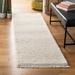 White 27 x 0.79 in Indoor Area Rug - Dakota Fields Garland Powell Hand-Knotted Wool Beige Area Rug Wool | 27 W x 0.79 D in | Wayfair