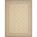 White 31 x 0.25 in Area Rug - Wade Logan® Arneshia Geometric Beige Indoor/Outdoor Area Rug, Polypropylene | 31 W x 0.25 D in | Wayfair