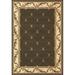 Green Rectangle 1'8" x 2'7" Area Rug - Lark Manor™ Gaythorne Heirloom Traditional Olive Ivory Performance Area Rug | Wayfair