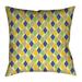 Latitude Run® Avicia Throw Pillow Polyester/Polyfill blend in Blue/Yellow | 20 H x 20 W x 3 D in | Wayfair 3384BD4D33424B64B79BE2DAE3ADE967