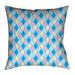 Latitude Run® Avicia Throw Pillow Polyester in Blue | 16 H x 16 W x 3 D in | Wayfair D4910662BE6848D892175882F05A5DC9