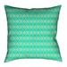 Latitude Run® Avicia Throw Pillow Linen in Green/Blue | 20 H x 20 W x 3 D in | Wayfair 40A8AB3274D44638A3C456FDFD747454