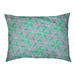 Tucker Murphy Pet™ Byrge Trapezoids Dog Pillow Metal in Green/Blue/Indigo | 42 H x 50 W x 40 D in | Wayfair FD2E09B814FE448E868359B26F33B713