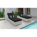 Beachcrest Home™ Bannister Reclining Chaise Lounge Set w/ Cushions Wicker/Rattan | 16 H x 31 W in | Outdoor Furniture | Wayfair