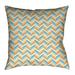 Latitude Run® Avicia Pillow Cover Polyester in Orange/Blue | 14 H x 14 W in | Wayfair 11B049F8E40B47DBAB8DEC054E30ADB2