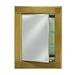 Astoria Grand Waldenburg Recessed Framed 3 Door Medicine Cabinet Plastic in Gray | 34 H x 42 W in | Wayfair 880D9ECFD5F74DD19D2771E5E0D5100B
