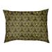 Tucker Murphy Pet™ Chen Hand Drawn Triangles Indoor Dog Pillow Polyester/Fleece in Yellow | 6.5 H x 7 D in | Wayfair