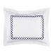 Birch Lane™ Lisbeth Cotton blend Envelope Sham Cotton Blend in Blue | 21 H x 26 W in | Wayfair 021926FC649542F8AD9217DC847DCBF2