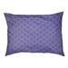 Tucker Murphy Pet™ Chen Zig Zag Pattern Indoor Dog Pillow Metal in Indigo | 7 H x 50 W x 7 D in | Wayfair 5805F6B1B43E409F8C5C3B4E10E72410