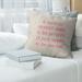 East Urban Home Stay Hungry Quote Linen Pillow Cover Linen in Red/White | 26 H x 26 W x 0.5 D in | Wayfair C60DAF63D1EE4E0C8E955CA8F469C49D