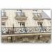 Fleur De Lis Living Paris Facade Removable Wall Decal Vinyl in Brown | 8 H x 12 W in | Wayfair 6739CB6AE0494F54A3241805EC32939B