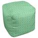 Latitude Run® Avicia Diamonds Cube Ottoman Polyester in Green/White/Brown | 13 H x 13 W x 13 D in | Wayfair 8A88534B277E4501B2C559B49CE0A92A