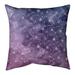 Latitude Run® Avicia Planets Stars Square Pillow Cover & Insert Polyester in Pink/Gray/Indigo | 16 H x 16 W x 3 D in | Wayfair