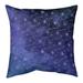 Latitude Run® Avicia Planets Stars Square Pillow Cover & Insert Polyester in Blue | 26 H x 26 W x 9.5 D in | Wayfair
