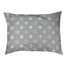 Tucker Murphy Pet™ Chenault Moon Phases Outdoor Dog Pillow Polyester in Green/Gray/Blue | 7 H x 50 W x 30 D in | Wayfair
