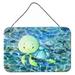 Harriet Bee Sea Turtle Hanging Prints Wall Décor Metal in Green | 8 H x 12 W x 0.03 D in | Wayfair 1E02FF94AC90452288798F41EF615B0E