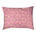 Tucker Murphy Pet™ Chen Classic Circles & Waves Designer Pillow Metal in Pink/Green | 30 H x 40 W x 6.5 D in | Wayfair