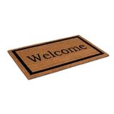 Latitude Run® Coir Standard Non-Slip Door Mat Coir in Brown | 0.5" H x 30" W x 18" D | Wayfair 9EA31E6CA13C4F76A3345AF88E31BFEE