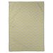 East Urban Home Classic Hand Drawn Chevron Pattern Fleece Blanket Microfiber/Fleece/Microfiber/Fleece in Gray/Green/Brown | 50 W in | Wayfair