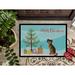 The Holiday Aisle® Lopiccolo Christmas Tree 36 in. x 24 in. Non-Slip Outdoor Door Mat Synthetics | Wayfair 5904AF6CDF19454F9D04A27407956F4F