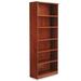 Alera® Valencia 80.25" H x 31.75" W, Six-Shelf, Standard Bookcase Wood in Brown | 80.38 H x 31.75 W x 14 D in | Wayfair ALEVA638232MY