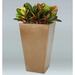 World Menagerie Cathal Pot Planter Plastic in Green | 29 H in | Wayfair C2215AB926A94D34859C357156C2F001