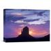 East Urban Home 'East & West Mittens Buttes at Sunrise Monument Valley Arizona' Photographic Print on Wrapped Canvas Canvas | Wayfair