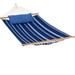 Arlmont & Co. Cecelia Double Spreader Bar Hammock Sunbrella® | 0.25 H x 55 W x 156 D in | Wayfair DA81BE9CFCE3449699FEAD8B801308A9