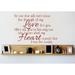 Winston Porter No One Else Will Ever Know the Strength of My Love for You After All You're the Only One Wall Decal Vinyl in Red | Wayfair
