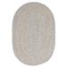 White 24 x 0.5 in Area Rug - Beachcrest Home™ Madrid Wool Blend Reversible Area Rug - Gray Polypropylene/Wool | 24 W x 0.5 D in | Wayfair