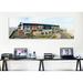 Ebern Designs Panoramic Bank One Ballpark, Phoenix, Arizona - Wrapped Canvas Photographic Print Canvas in White | 1.5 D in | Wayfair