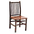 Loon Peak® Cleary Solid Wood Side Chair Wood in Brown | 38 H x 20 W x 23 D in | Wayfair CAEDE99AC34E4D1C97B723BB69E0522E