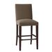 Fairfield Chair Clark 30" Bar Stool Wood/Upholstered in Gray | 45.5 H x 19.5 W x 23 D in | Wayfair 1015-07_ 3162 63_ Espresso