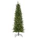 The Holiday Aisle® Slender Green Spruce Cashmere Christmas Tree w/ Lights in White | 78 H x 30 W in | Wayfair 5A74E3DE874E44FA92FBE04D2D4773F9